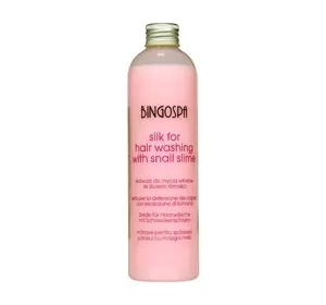 BINGOSPA szampon do włosów ze śluzem ślimaka Jedwab 300 ml