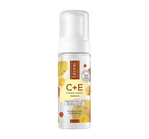 Lirene C + E Vitamin Energy nawilżająca pianka myjąca do twarzy 150 ml