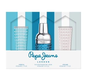 Pepe Jeans For Him woda toaletowa spray 30ml + żel 50ml + balsam po goleniu 50ml