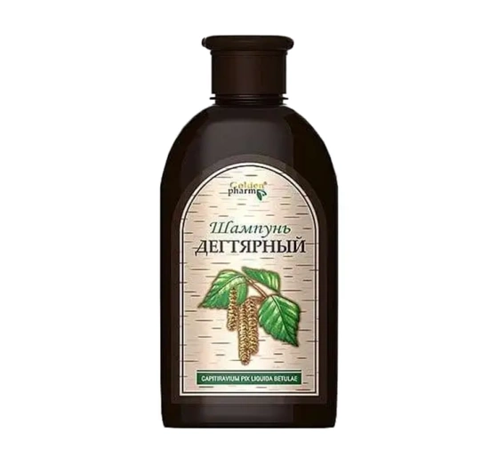 GoldenPharm szampon dziegciowy przeciwłupieżowy 250ml
