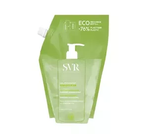 SVR Sebiaclear Gel Moussant oczyszczająco-złuszczający żel do mycia twarzy Refill 400ml