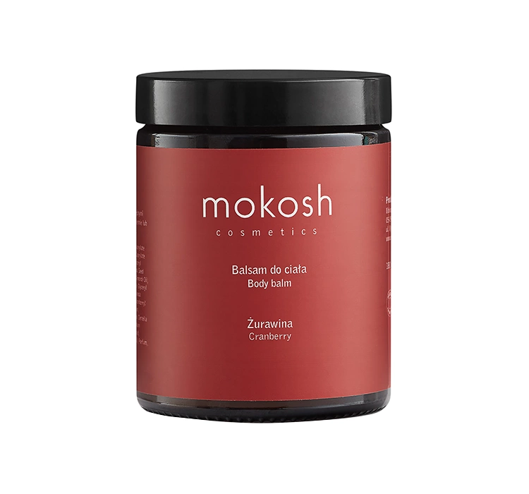 Mokosh nawilżający balsam do ciała Żurawina 180ml