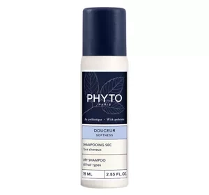 Phyto Softness suchy szampon do włosów nadający objętości i gęstości 75 ml