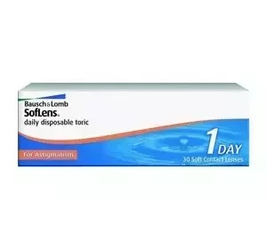 SofLens Daily Disposable Toric for Astigmatism soczewki kontaktowe 30 szt 8.6/-7.50/-0.75/160