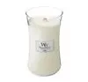 WOODWICK LARGE JAR CANDLE ŚWIECA ZAPACHOWA LINEN 610G