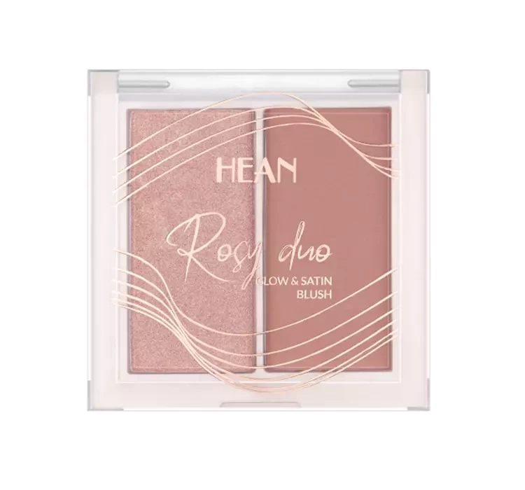 Hean Rosy Duo róż do policzków w dwóch odcieniach RD5 Romantic 6g