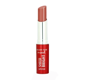 Golden Rose Mood Sheer Bright błyszcząca pomadka w sztyfcie 101 Nude Glow 3,3 g