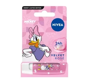 NIVEA Disney Mickey and Friends ochronna pomadka do ust Velvet Rose 4,8 g