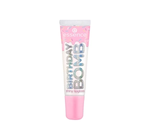 Essence Birthday Bomb Shiny Lipgloss brokatowy błyszczyk do ust 01 Cake My Day! 10ml