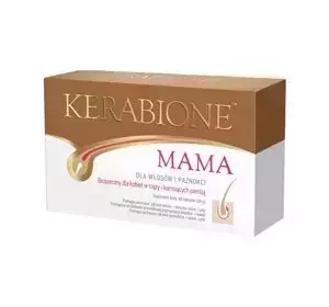 Kerabione Mama suplement diety dla włosów i paznokci 60 tabletek