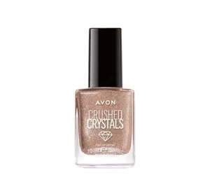 Avon Crushed Crystals lakier do paznokci Sparkly Fawn 10 ml