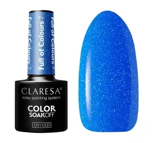 Claresa hybrydowy lakier do paznokci Full of Colours 7 5 g