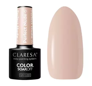 Claresa hybrydowy lakier do paznokci Perfect Nude 6 5 g