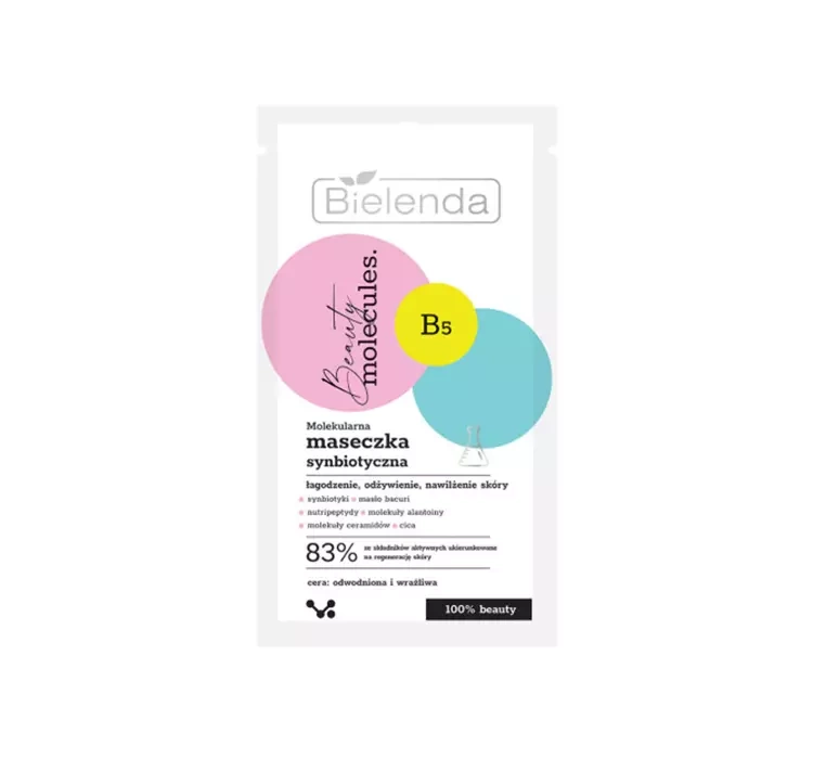 Bielenda Beauty Molecules molekularna maseczka synbiotyczna 8g