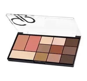 Golden Rose City Style paleta do makijażu 01 Warm Nude 23,9 g