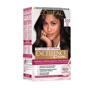 L'Oréal Paris Excellence Créme farba do włosów 3 Ciemny brąz