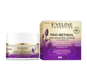 Eveline Cosmetics Pro-Retinol 100% Bakuchiol 60+ ultraliftingujący krem wypełniający zmarszczki 50 ml