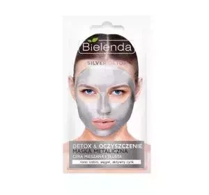 Bielenda Silver Detox metaliczna maska oczyszczająca 8 g
