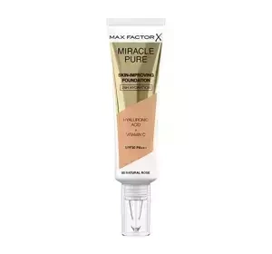 Max Factor Miracle Pure podkład poprawiający kondycję skóry 50 Natural Rose 30 ml