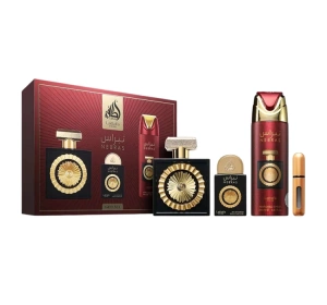 Lattafa Pride Nebras woda perfumowana 100 ml + 20 ml  + dezodorant spray 200 ml