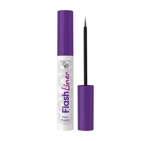 Golden Rose Flash Liner eyeliner w płynie 107 Plum Purple 3,5 ml