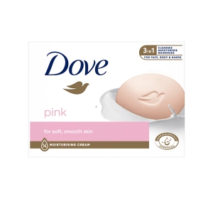 Dove Pink kremowe mydło w kostce nawilżające 90 g