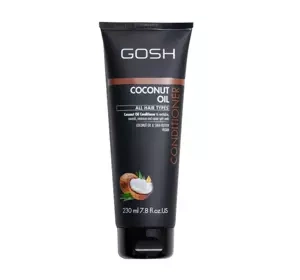 Gosh Coconut Oil wegańska odżywka do włosów z rozdwojonymi końcówkami 230ml