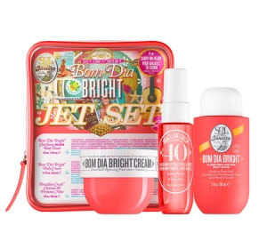 Sol de Janeiro Bom Dia Bright Jet Set żel pod prysznic 90 ml + krem do ciała 50 ml + spray 30 ml