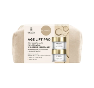 Iwostin Age Lift  Prozestaw prezentowy pielęgnacja w okresie menopauzy krem na dzień SPF15 50 ml + krem na noc 50 ml