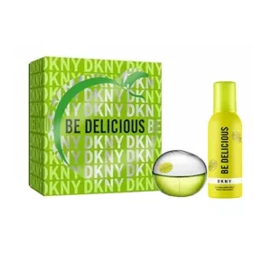 Donna Karan DKNY Be Delicious woda perfumowana spray 30 ml + żel pod prysznic 150 ml
