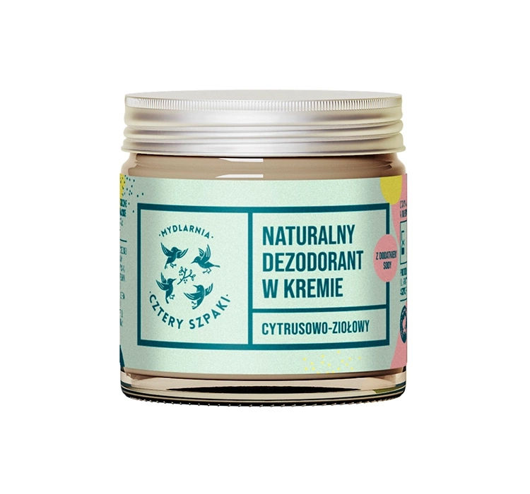 mydlarnia cztery szpaki cytrusowo-ziolowy z ziemia okrzemkowa