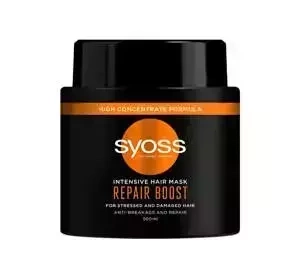 Syoss Intensive Hair Mask Repair Boost maska do włosów łamliwych 500ml
