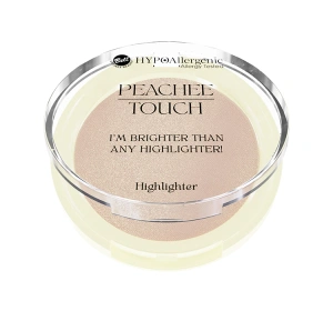 Bell HYPOAllergenic x Peachee Touch hypoalergiczny rozświetlacz do twarzy i ciała 6 g