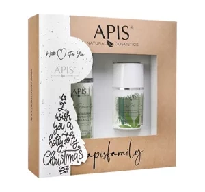Apis Cannabis Home Care zestaw kosmetyków do pielęgnacji krem do twarzy 50 ml + pianka do mycia twarzy 150 ml