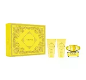Versace Yellow Diamond woda toaletowa spray 50 ml + balsam do ciała 50 ml + żel pod prysznic 50 ml