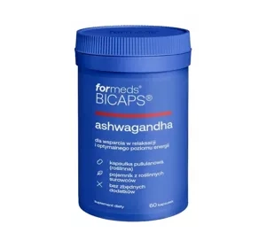 Formeds Bicaps Ashwagandha suplement diety 60 kapsułek