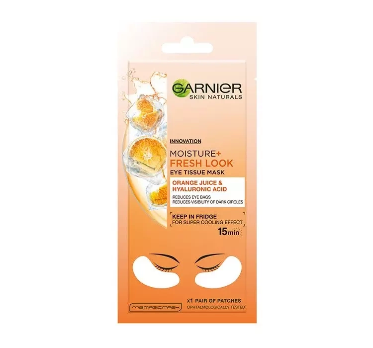 Garnier Moisture maska pod oczy skóra sucha