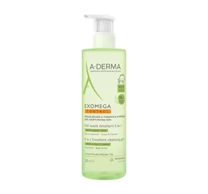 A-Derma Exomega Control żel emolient do mycia 2w1 przeciw drapaniu 500ml