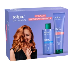 Tołpa Hair Routine zestaw szampon nawilżający 300 ml + odżywka do włosów 175 ml