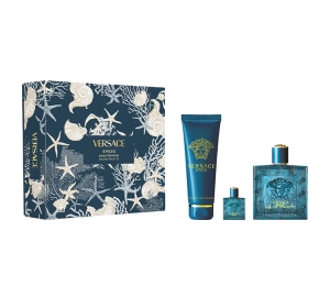Versace Eros woda toaletowa 100 ml + 5 ml + żel pod prysznic 150 ml