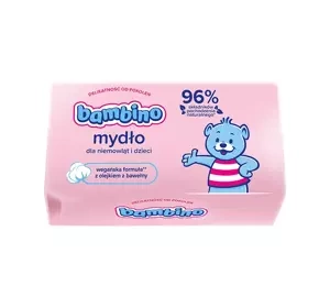 Bambino mydło w kostce z lanoliną dla dzieci 90 g