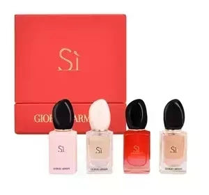 Armani woda toaletowa Sì 7 ml + woda perfumowana Sì 7 ml + Sì Fiori 7 ml + Sì Passione 7 ml