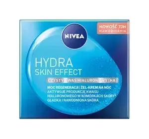 NIVEA Hydra Skin Effect moc regeneracji żel-krem do twarzy na noc 50 ml