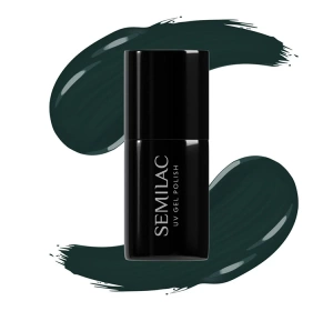 Semilac Into Her Tenderness lakier hybrydowy 422 Deep Forest Green 7 ml
