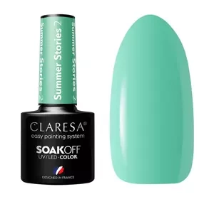 Claresa hybrydowy lakier do paznokci Summer Stories 2 5 g