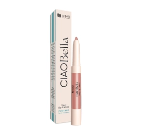 AA Wings of Color CIAO Bella Vinyl Lip Combo konturówka i błyszczyk do ust 2w1 01 Almond Pink Mix 0,85 g + 4 g