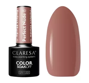 Claresa hybrydowy lakier do paznokci Perfect Nude 8 5 g