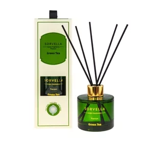 SORVELLA PREMIUM DYFUZOR ZAPACHOWY Z PATYCZKAMI GREEN TEA 120ML