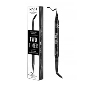 NYX Professional Makeup Two Timer dwustronny eyeliner 1,2ml