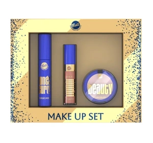 Bell Make Up Set zestaw tusz do rzęs Long&Curly 6 g + cień do oczu w płynie 02 Dusty 4,7 g + korektor pod oczy 4,5 g